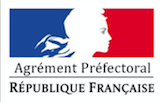 Logo agrément préfectoral république française